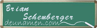 Brian Schemberger Visitenkarte